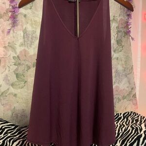 First Love Deep Plum Tank Top